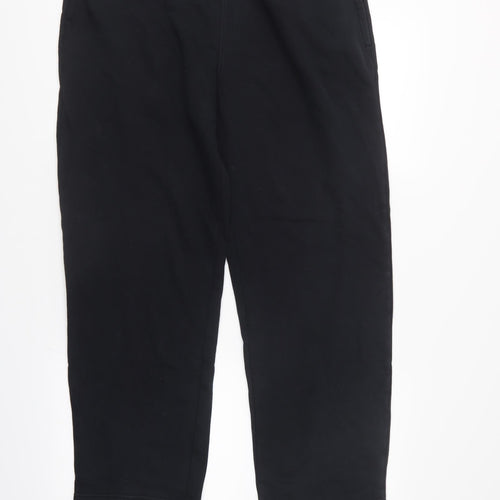 Easy Womens Black   Sweatpants Trousers Size M L28 in