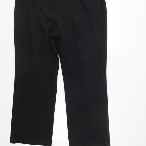 m&s Womens Black   Trousers  Size 36 in L29 in