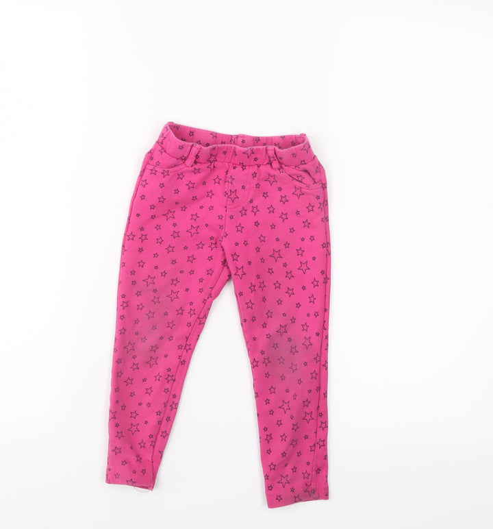 PEP & cO Girls Pink   Sweatpants Trousers Size 3-4 Years