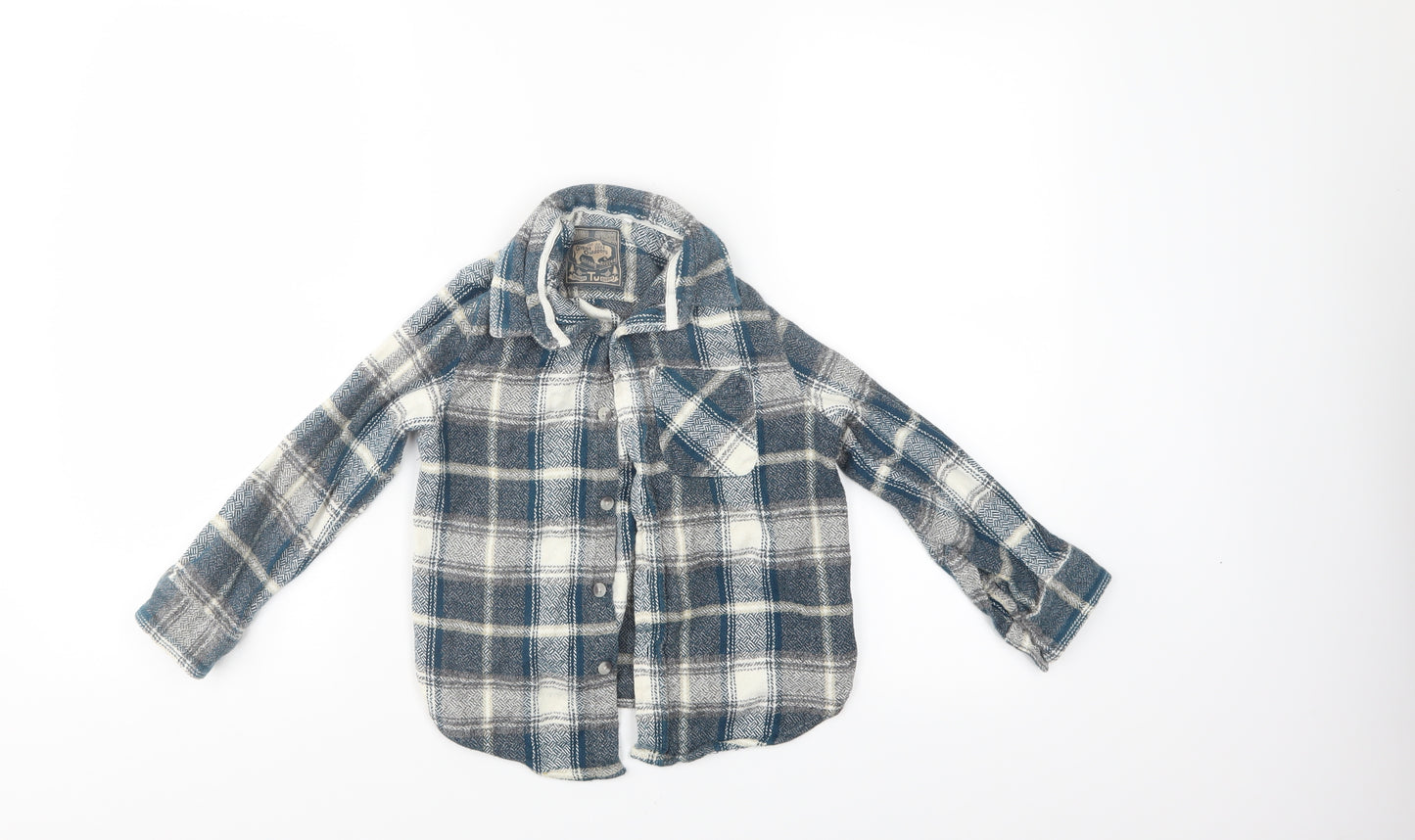 TU Boys Multicoloured Check  Basic Button-Up Size 6 Years
