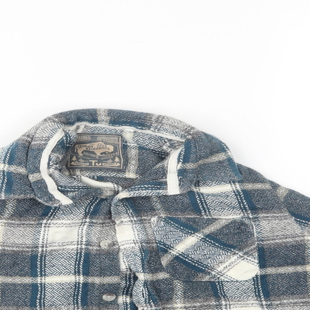 TU Boys Multicoloured Check  Basic Button-Up Size 6 Years