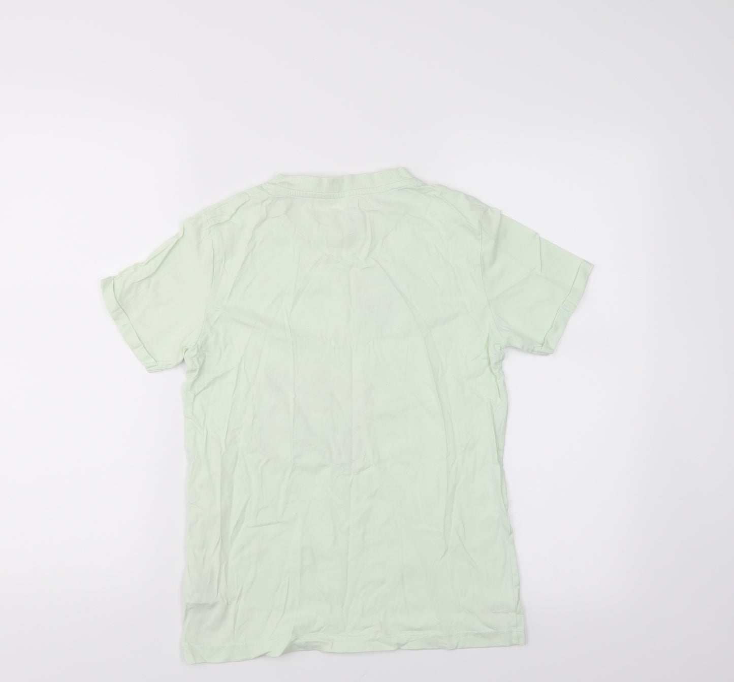 name it Boys Green   Basic T-Shirt Size 11-12 Years