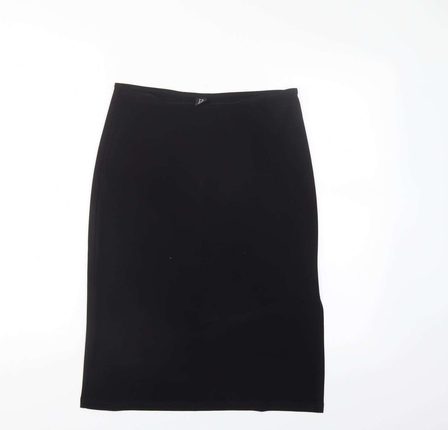 EF Womens Black   A-Line Skirt