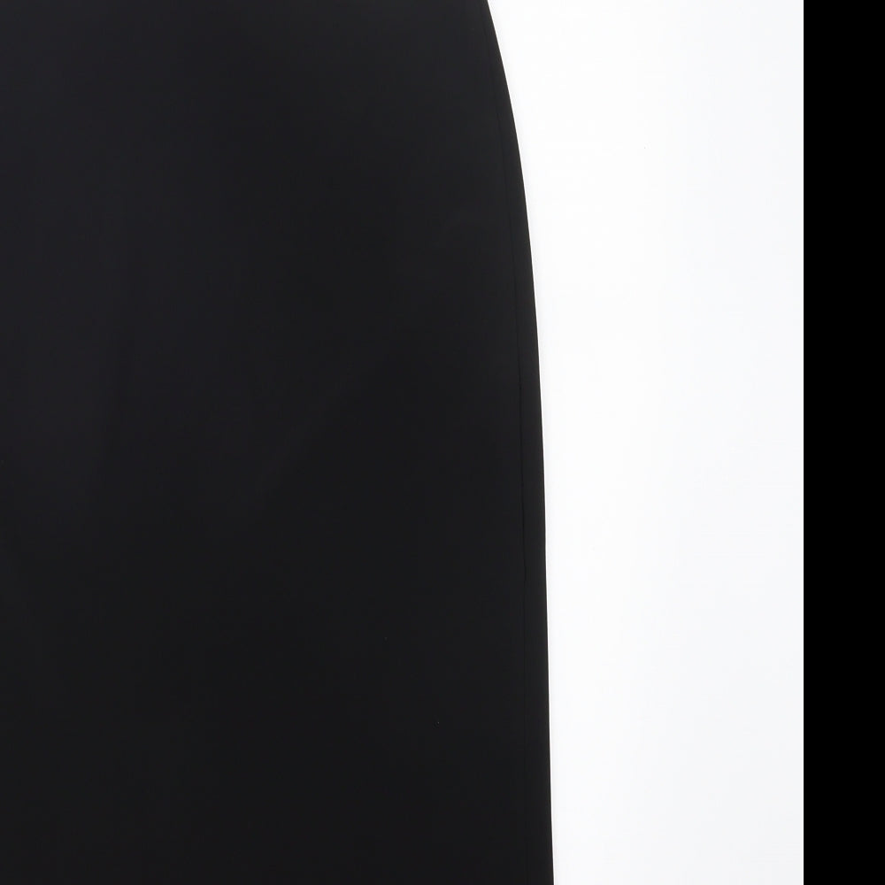 EF Womens Black   A-Line Skirt