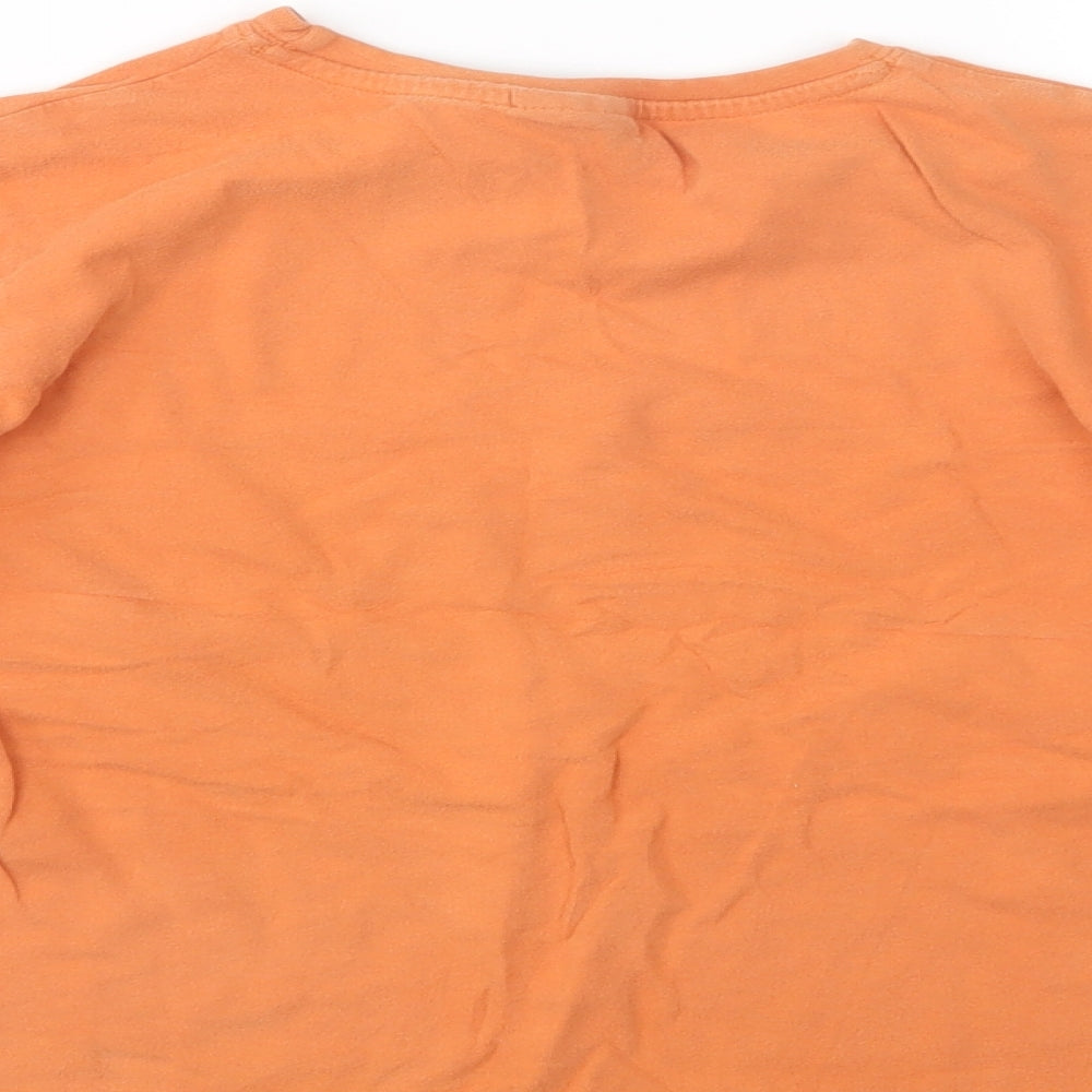 NEXT Boys Orange   Pullover Sweatshirt Size 8 Years