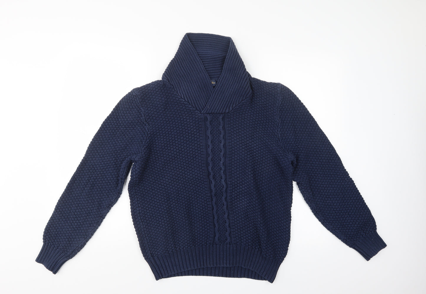 Brooks Brothers Mens Blue   Henley Jumper Size M