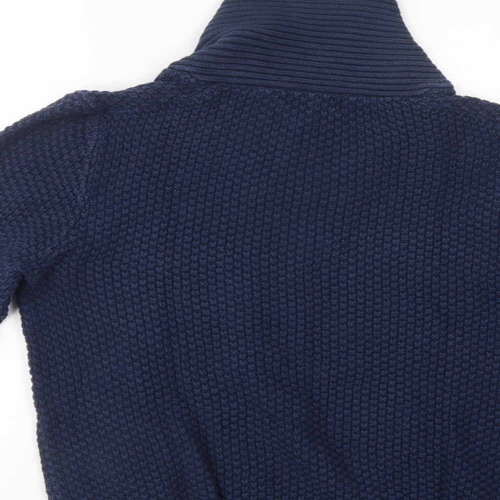 Brooks Brothers Mens Blue   Henley Jumper Size M