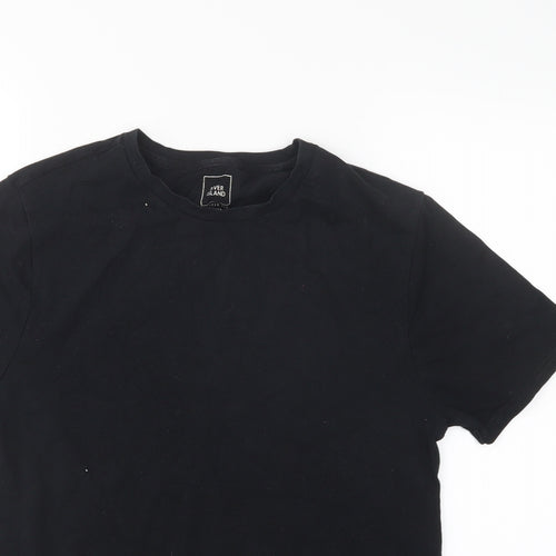River Island Mens Black    T-Shirt Size M
