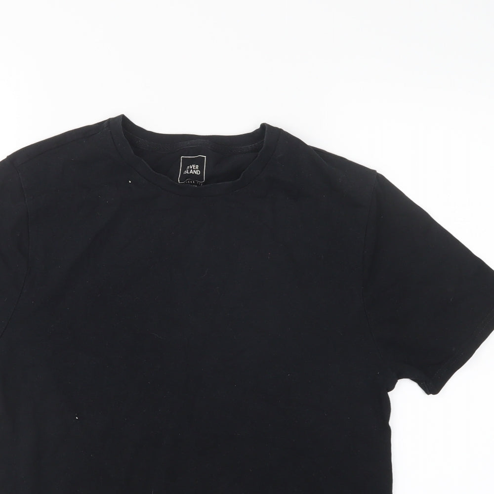 River Island Mens Black    T-Shirt Size M