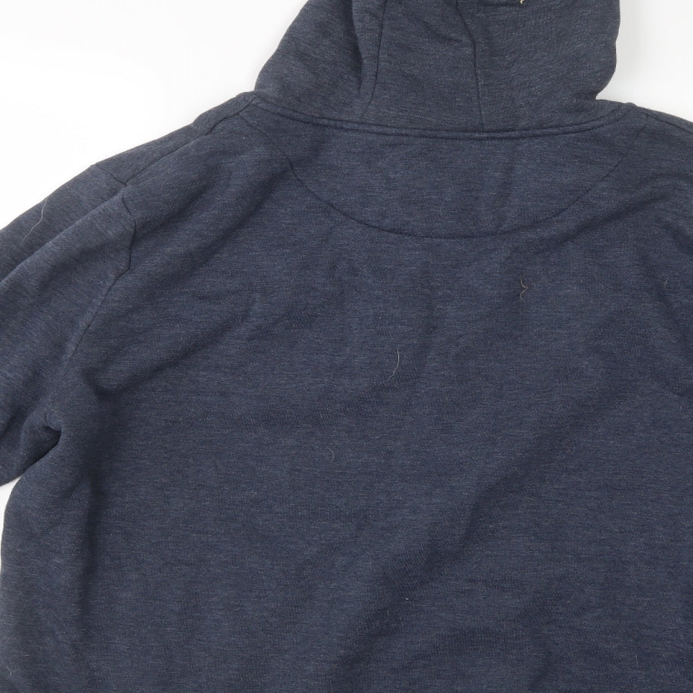 Primark Mens Blue   Full Zip Hoodie Size XL