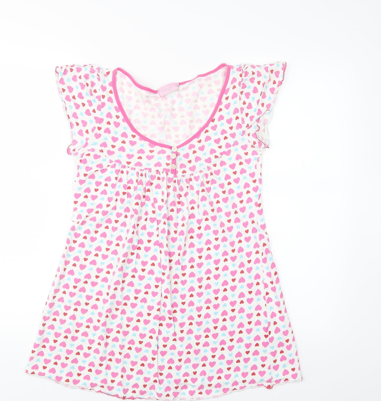 New Look Womens Multicoloured Polka Dot   Nightshirt Size 10