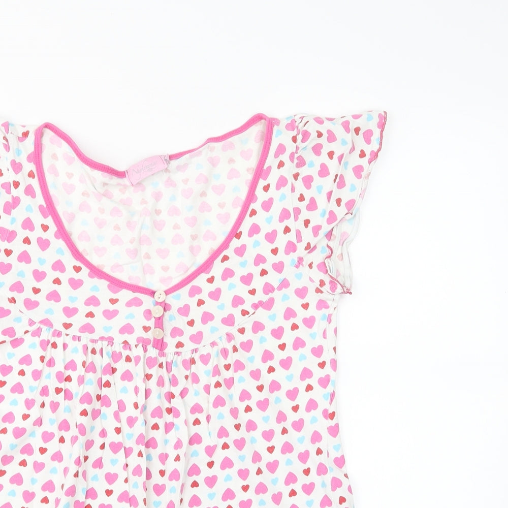 New Look Womens Multicoloured Polka Dot   Nightshirt Size 10