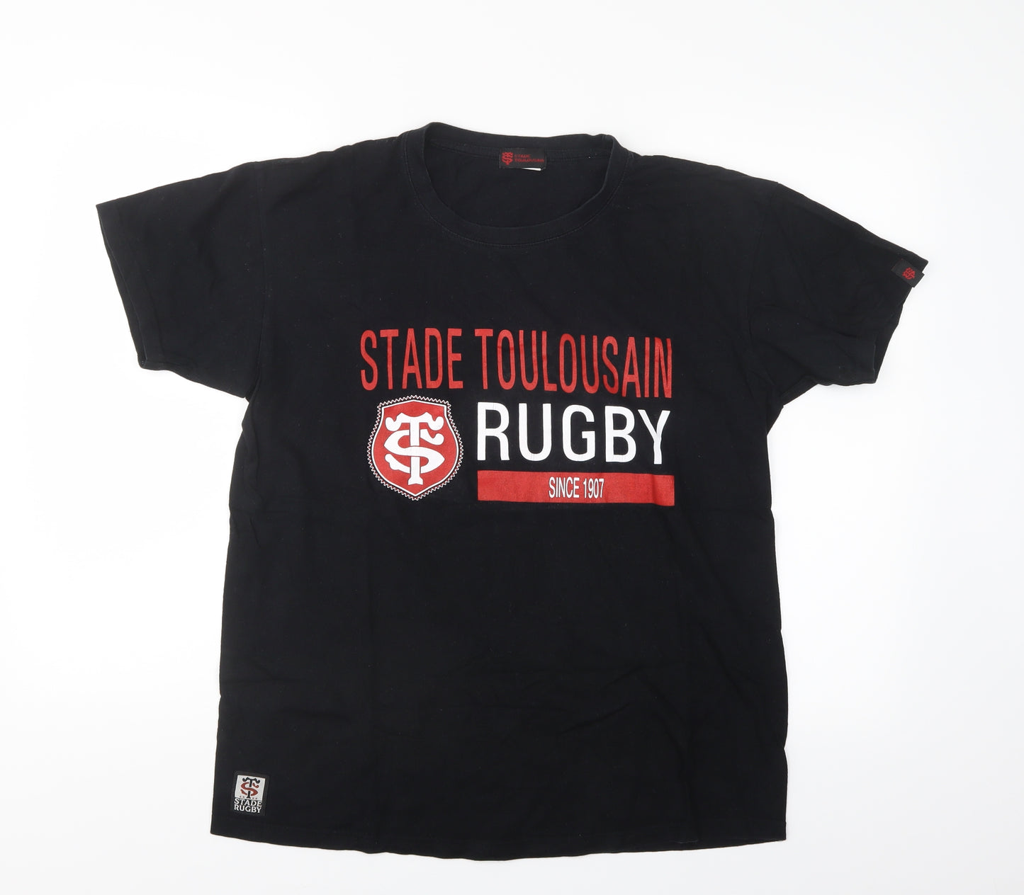 Stade Toulsain Mens Black    Polo Size L