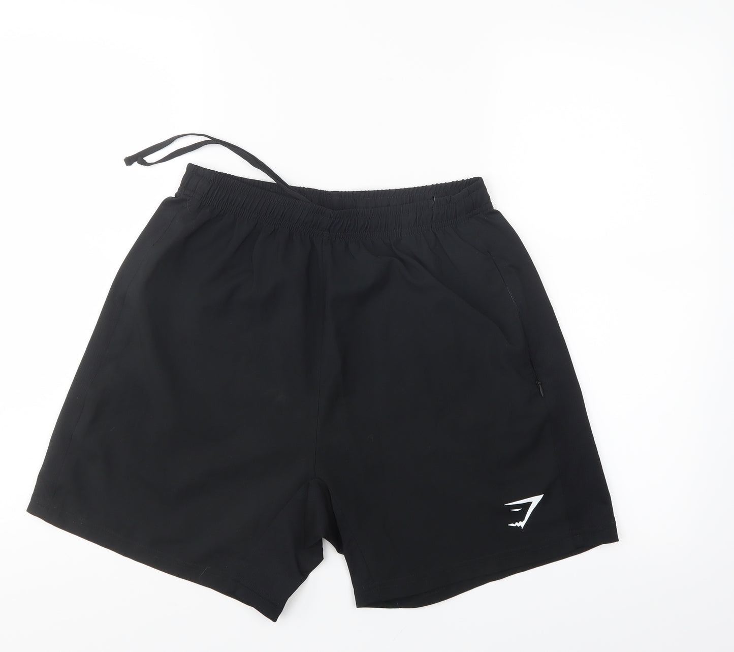Gymshark Womens Black   Sweat Shorts Size M