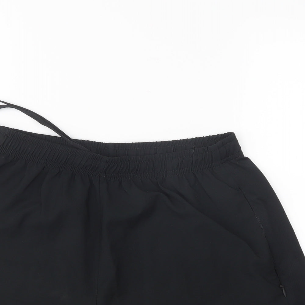 Gymshark Womens Black   Sweat Shorts Size M