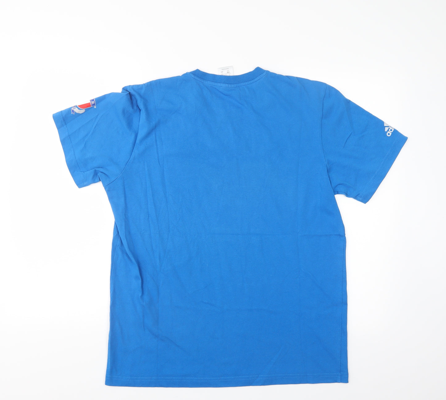 adidas Mens Blue    T-Shirt Size L
