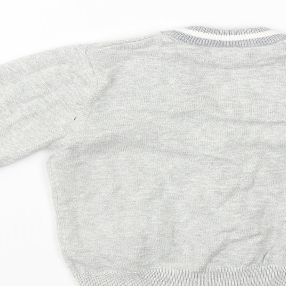 TU Boys Grey   Cardigan Jumper Size 18-24 Months