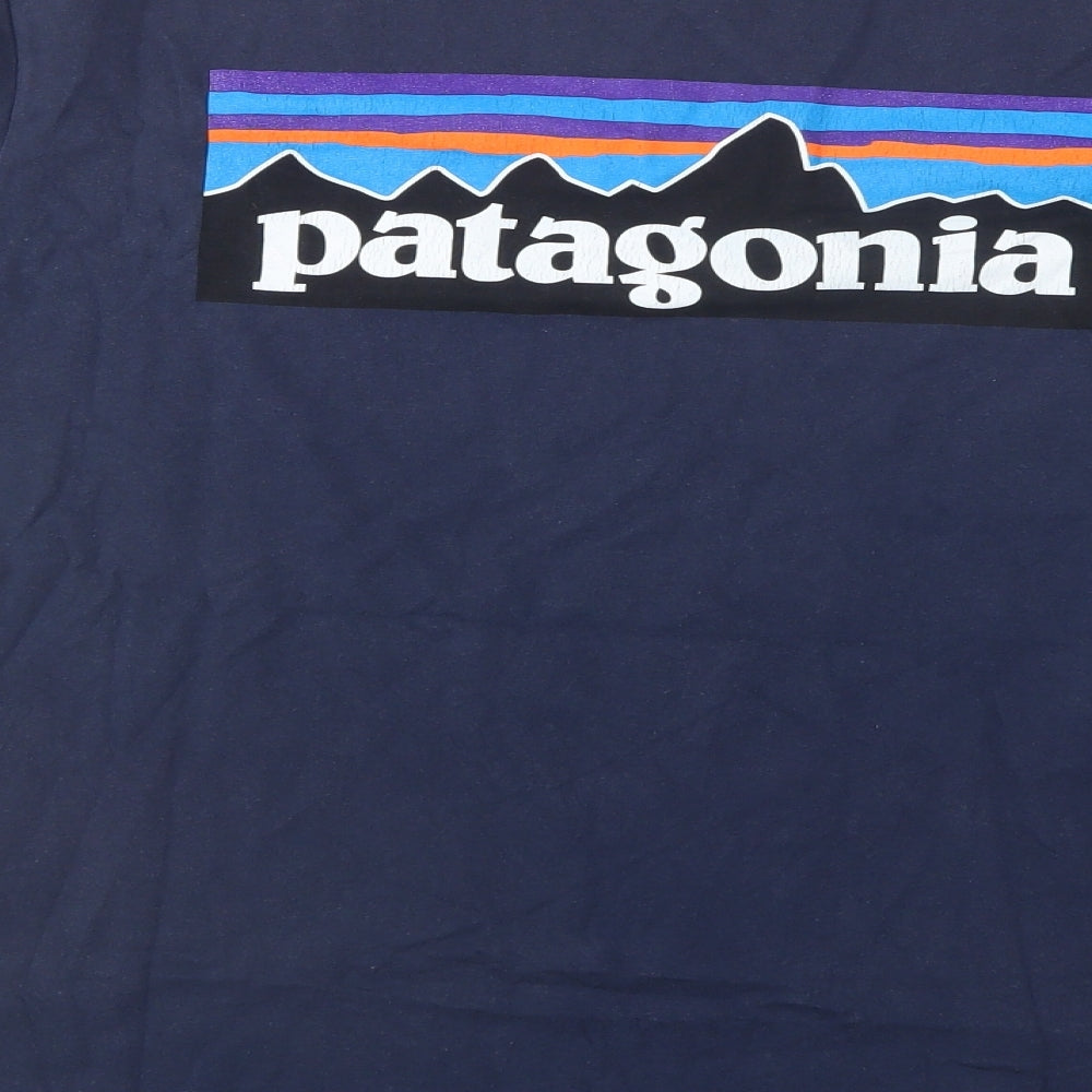 Patagonia Mens Blue    T-Shirt Size M