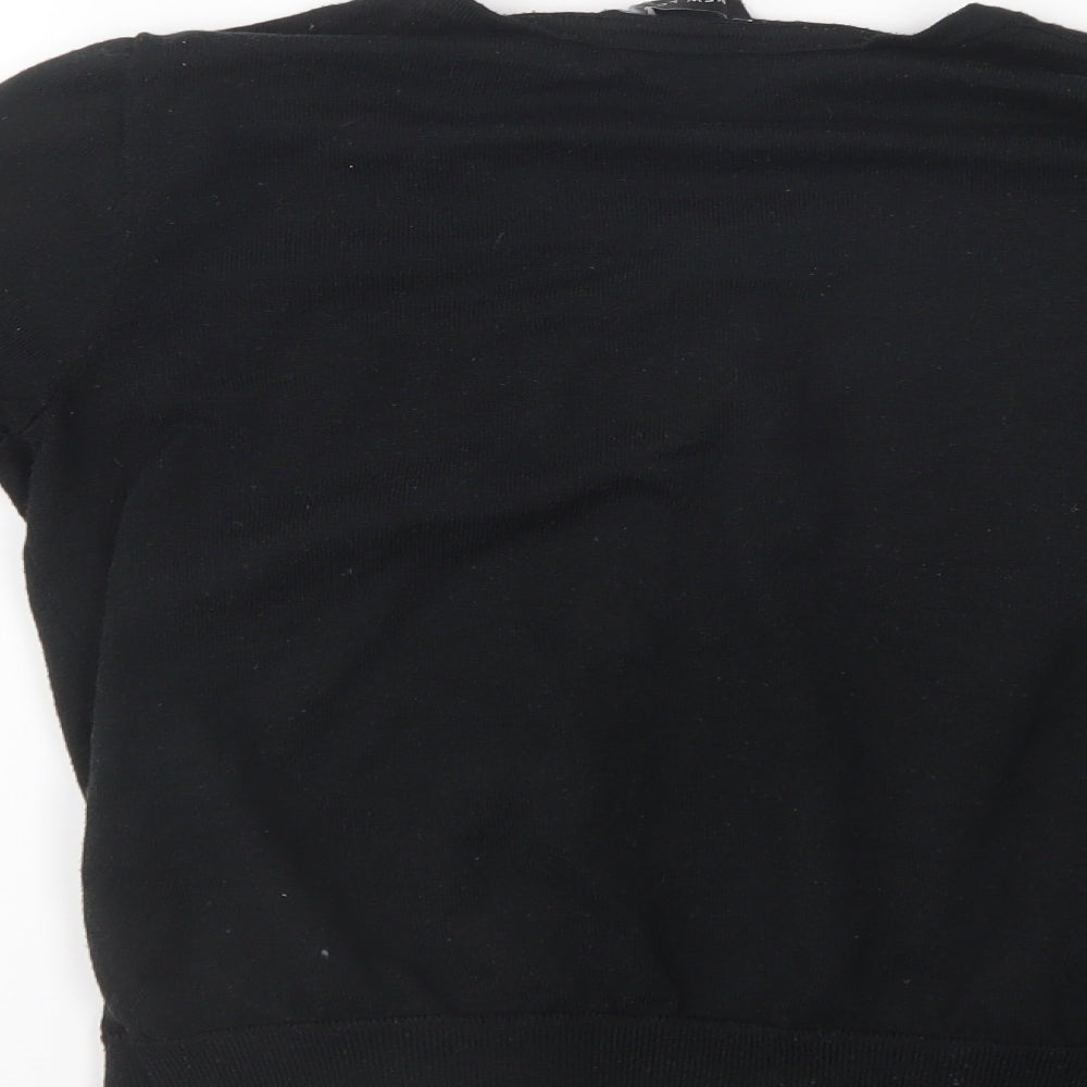 New Look Womens Black   Cardigan Jumper Size 10