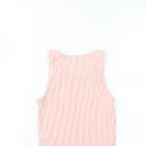 New Look Womens Pink   Basic Tank Size 6