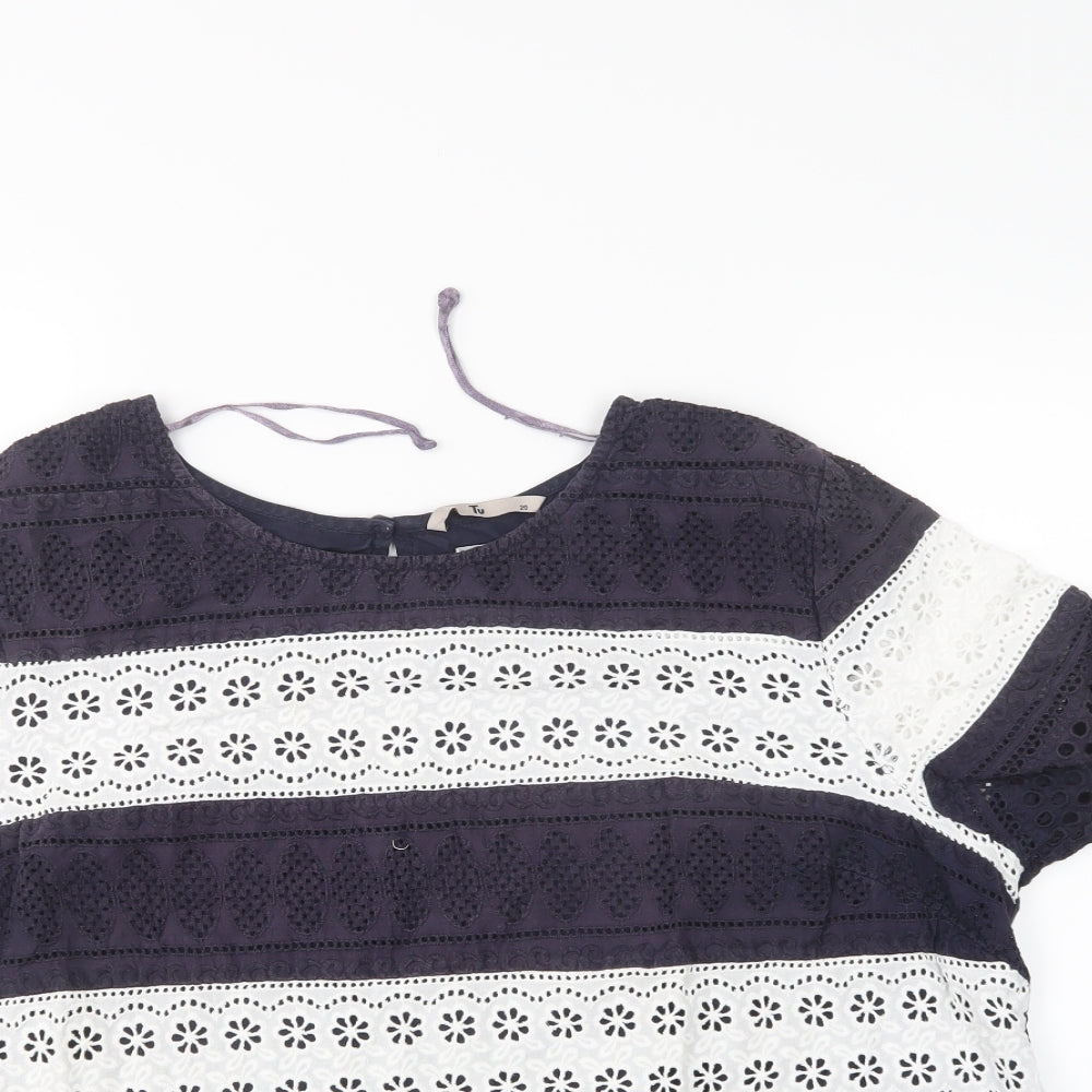 TU Womens Blue   Basic Blouse Size 20