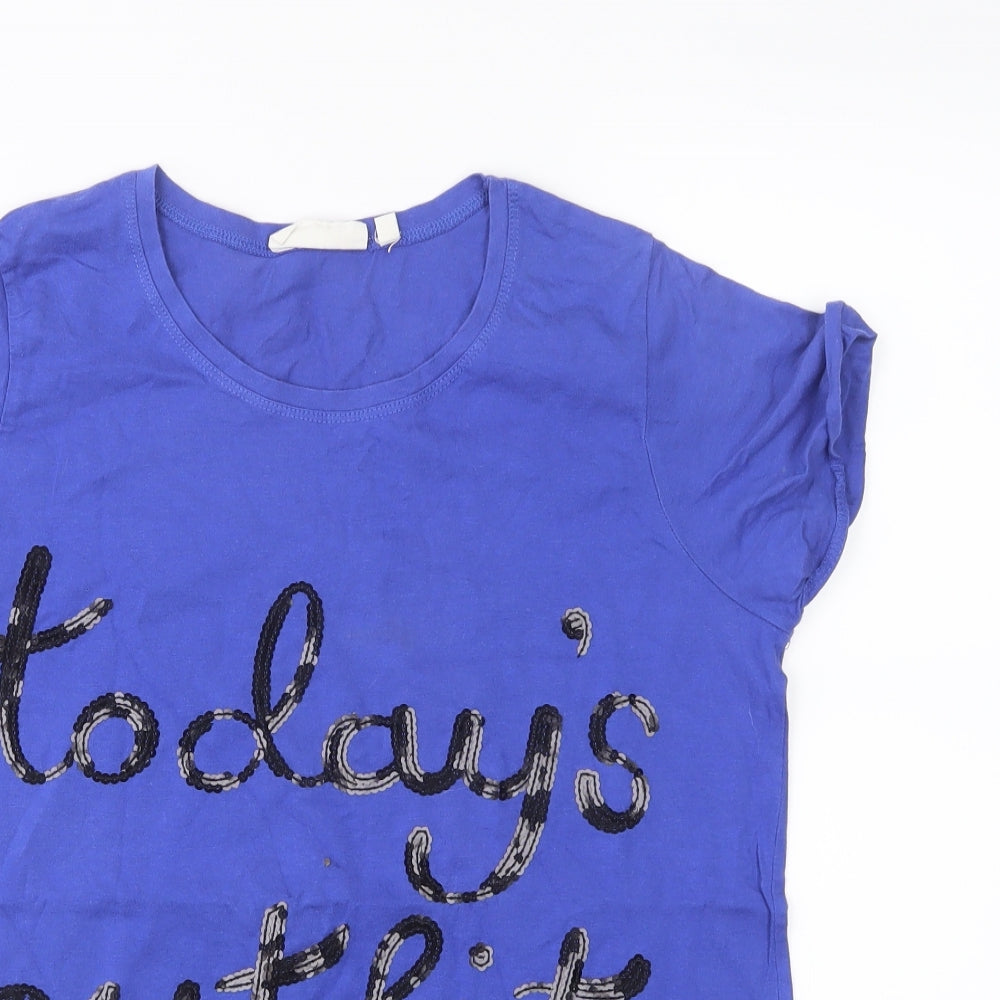 Tammy Girls Blue   Basic T-Shirt Size 15-16 Years