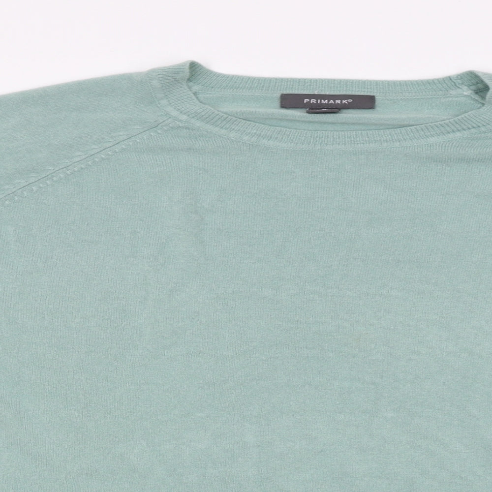 Primark Womens Green  Knit Pullover Jumper Size 12