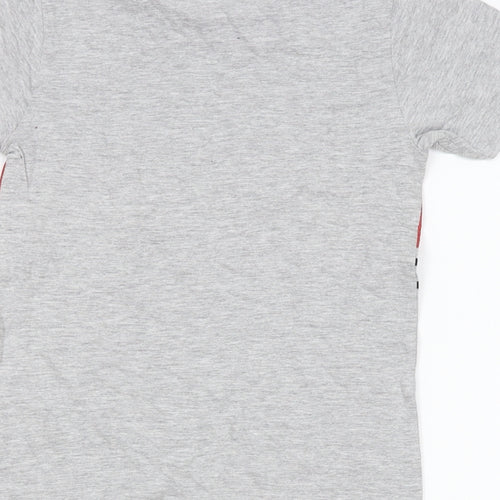 Pep&Co Boys Grey   Basic T-Shirt Size 7-8 Years  - Monaco MX Racing