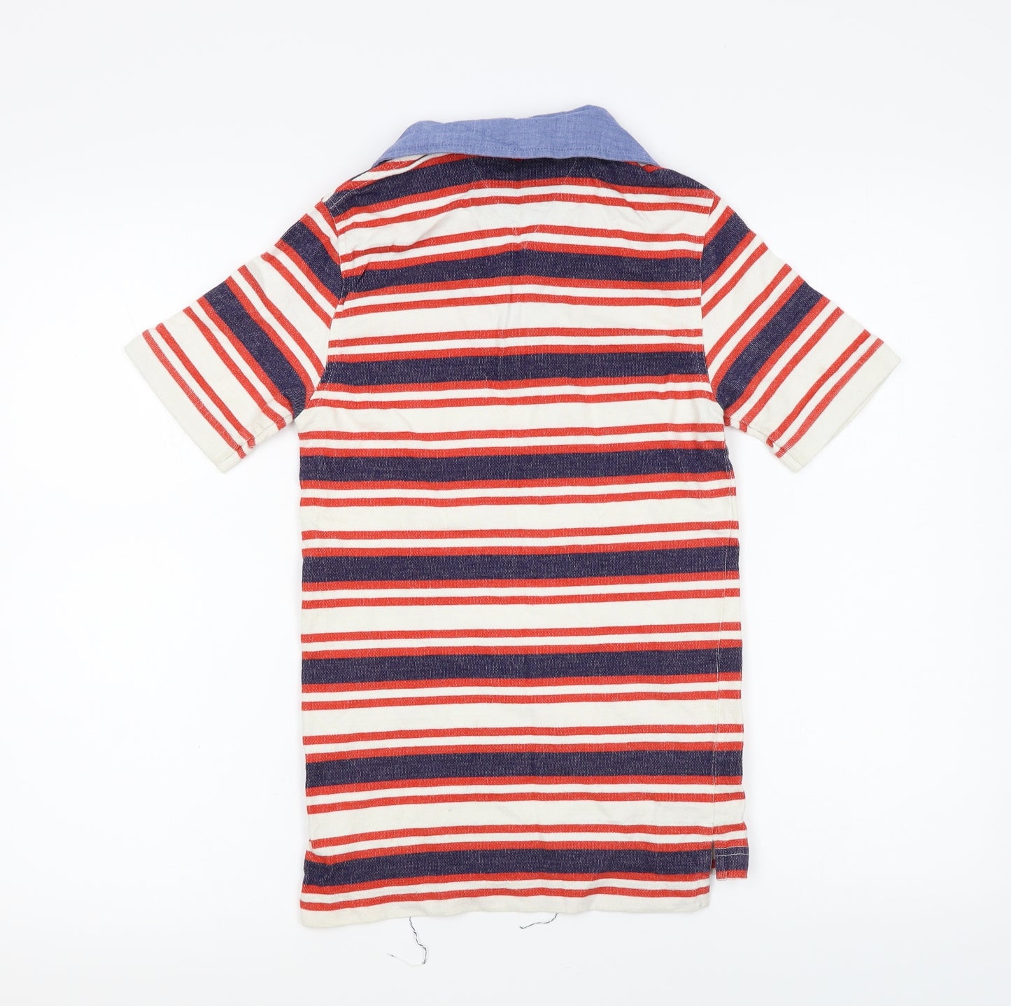 Tommy Hilfiger Womens Multicoloured Striped  Basic Polo Size 8