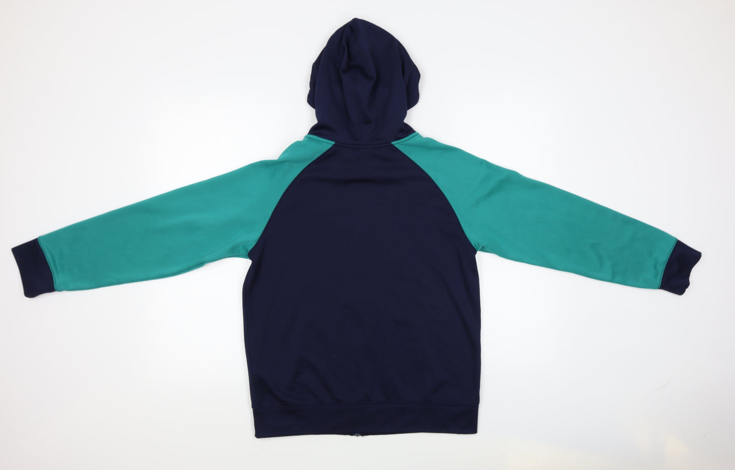 Nike Boys Blue  Jersey Full Zip Hoodie Size 12-13 Years