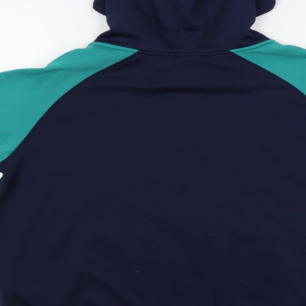 Nike Boys Blue  Jersey Full Zip Hoodie Size 12-13 Years