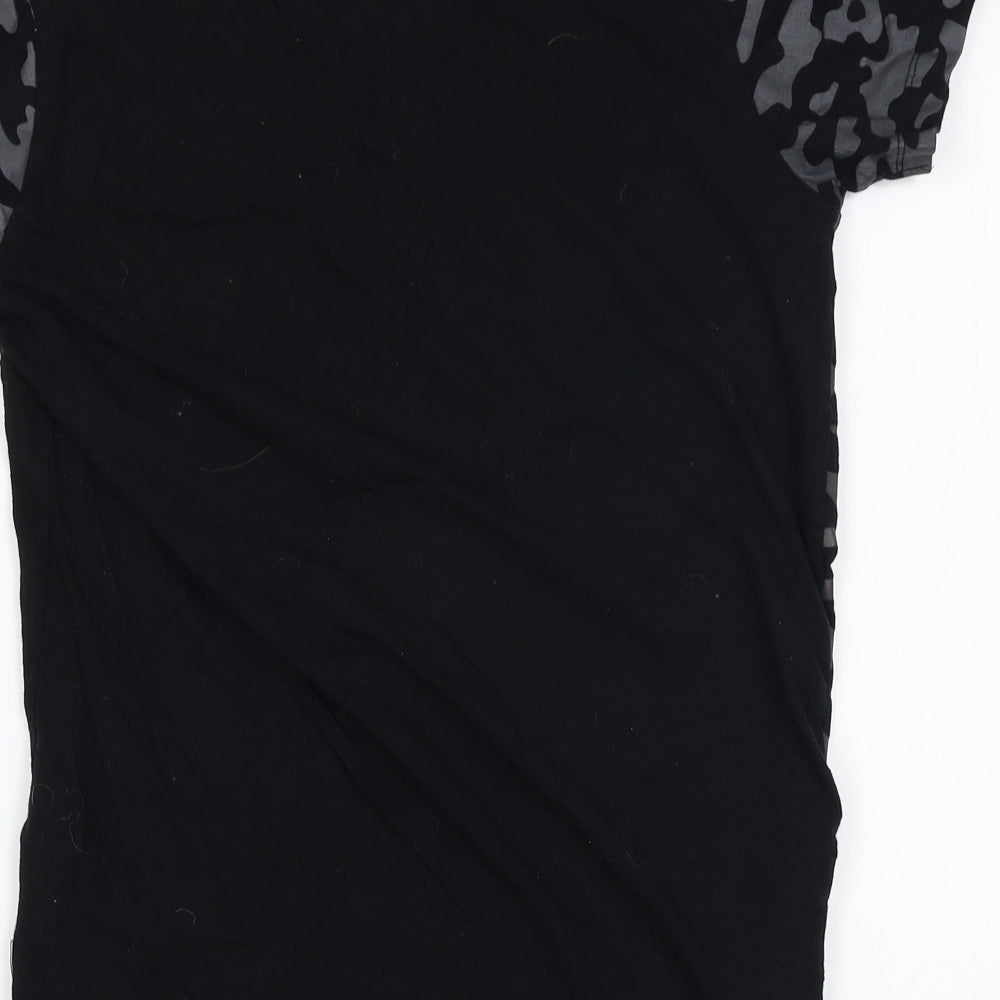 Primark Boys Black Camouflage  Basic T-Shirt Size 11-12 Years
