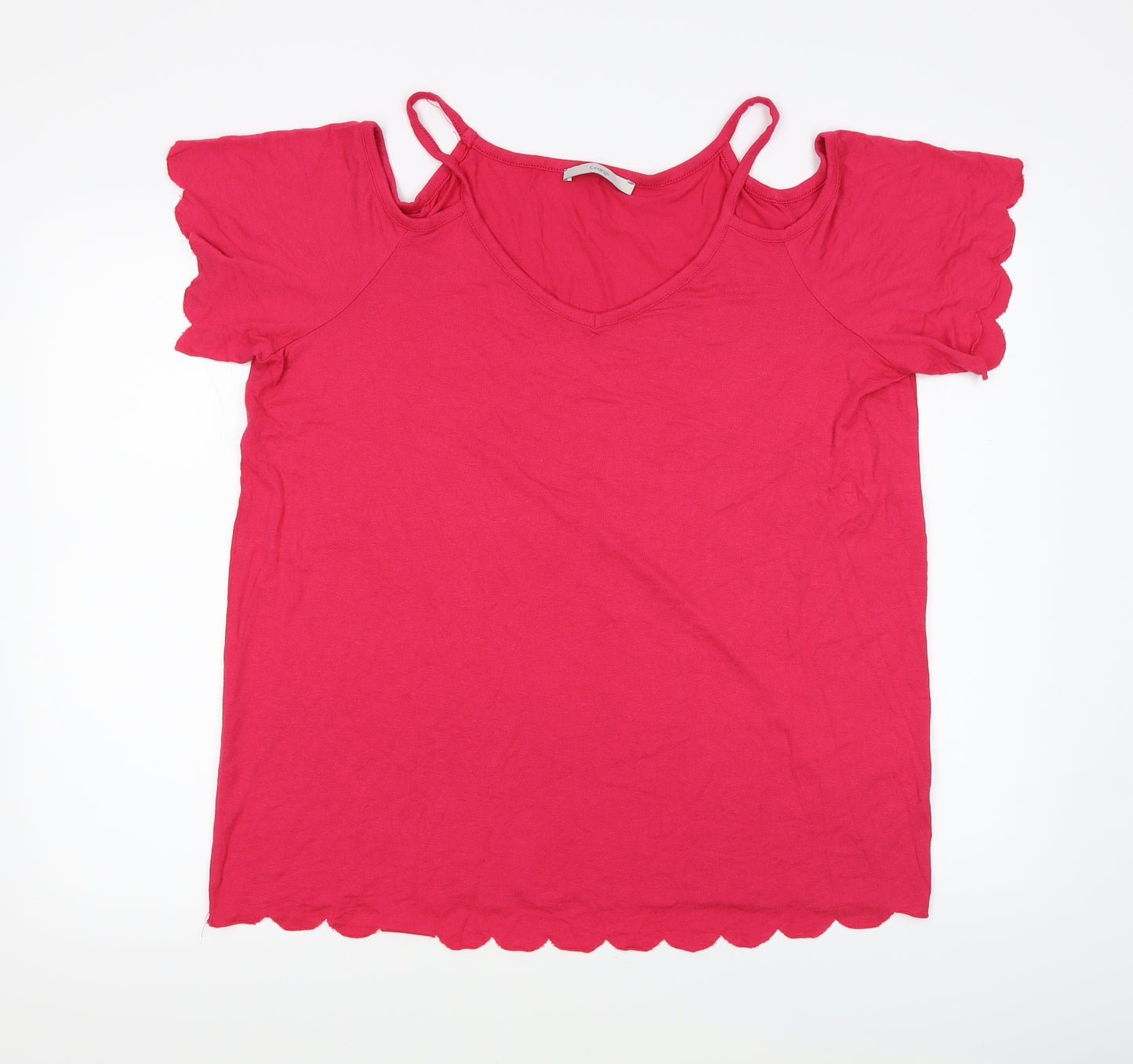 George Womens Pink   Basic T-Shirt Size 18