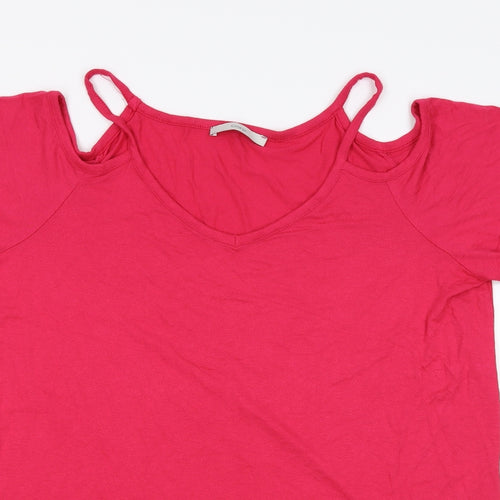 George Womens Pink   Basic T-Shirt Size 18
