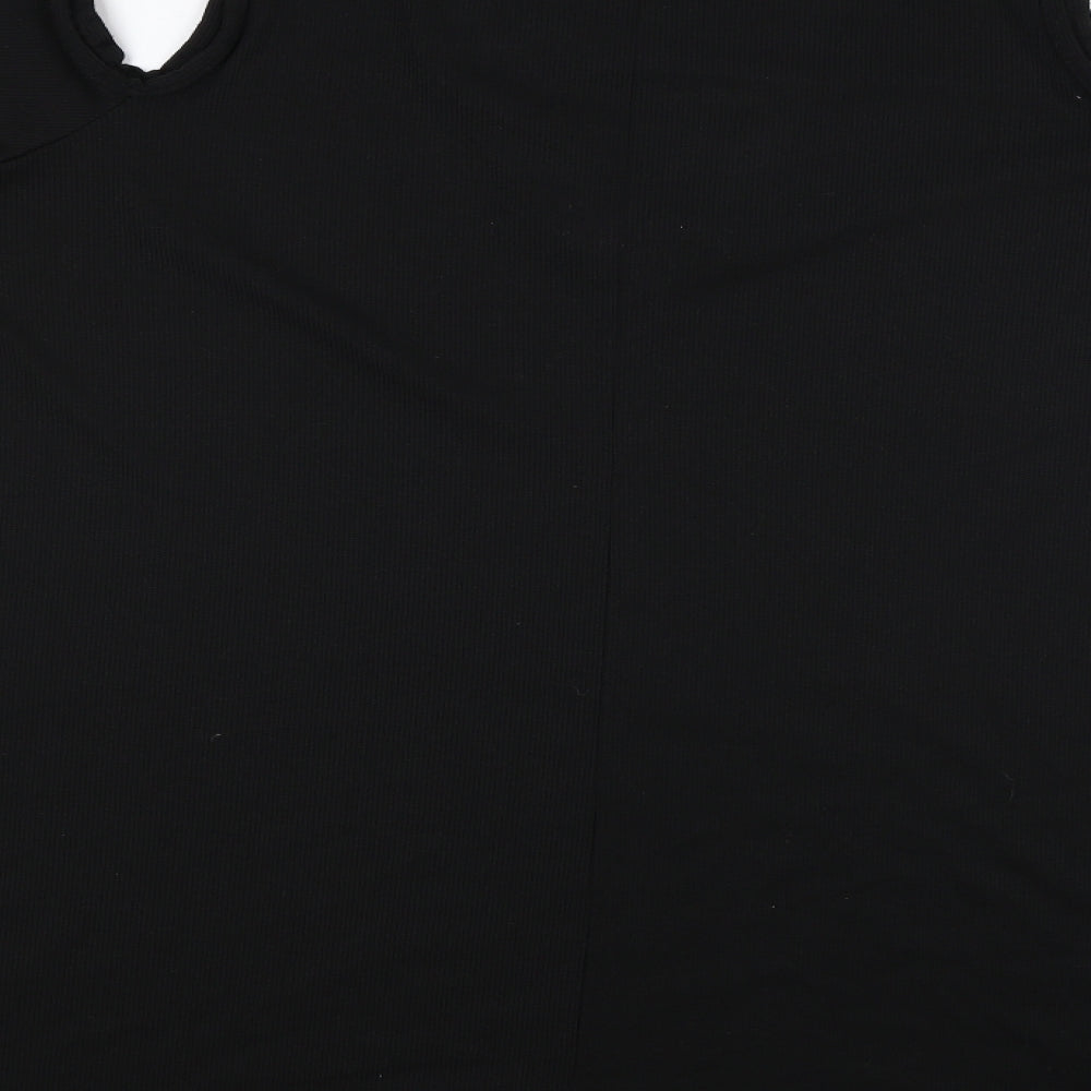 Boohoo Womens Black   T-Shirt Dress  Size 18