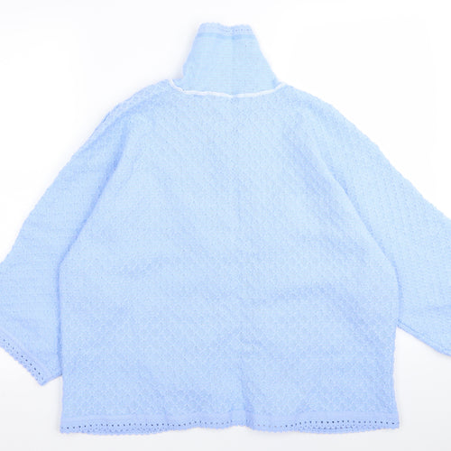 lady olga Womens Blue   Cardigan Jumper Size L