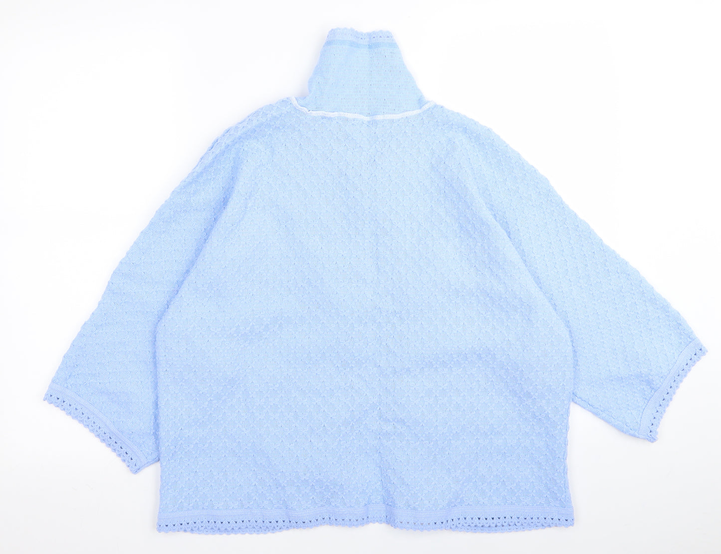 lady olga Womens Blue   Cardigan Jumper Size L