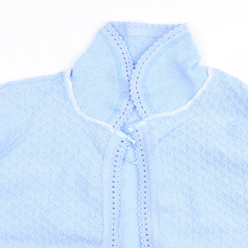 lady olga Womens Blue   Cardigan Jumper Size L