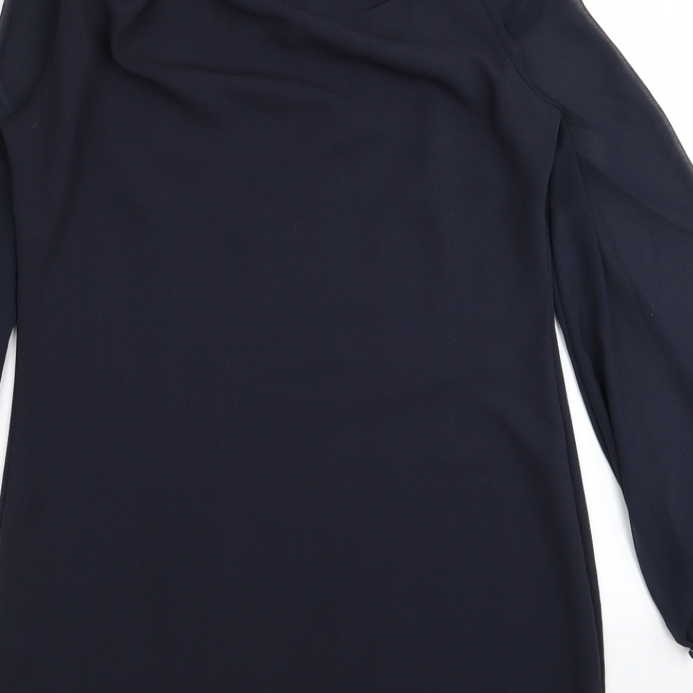 Preworn Womens Black   T-Shirt Dress  Size 12