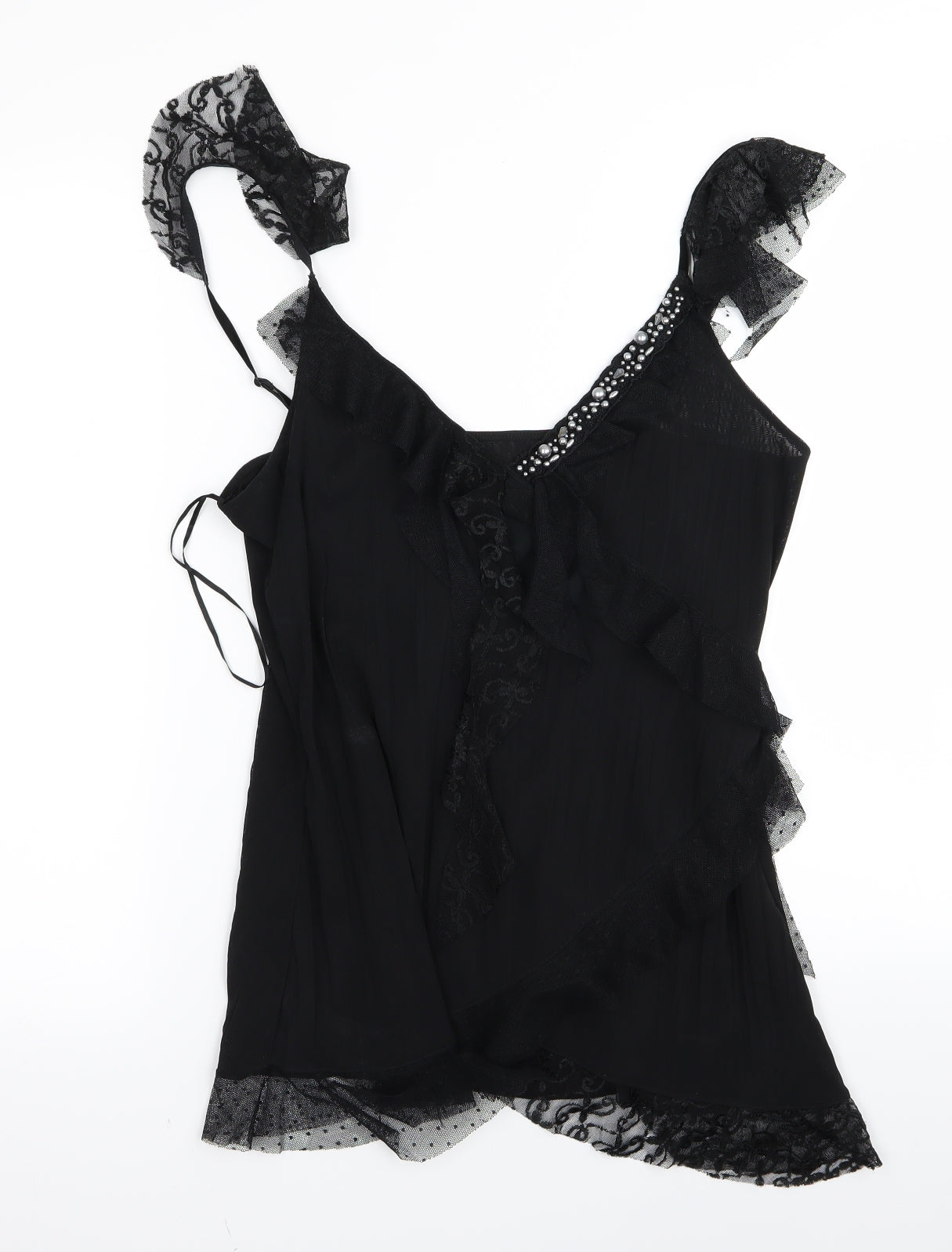 NEXT Womens Black   Basic Blouse Size 16