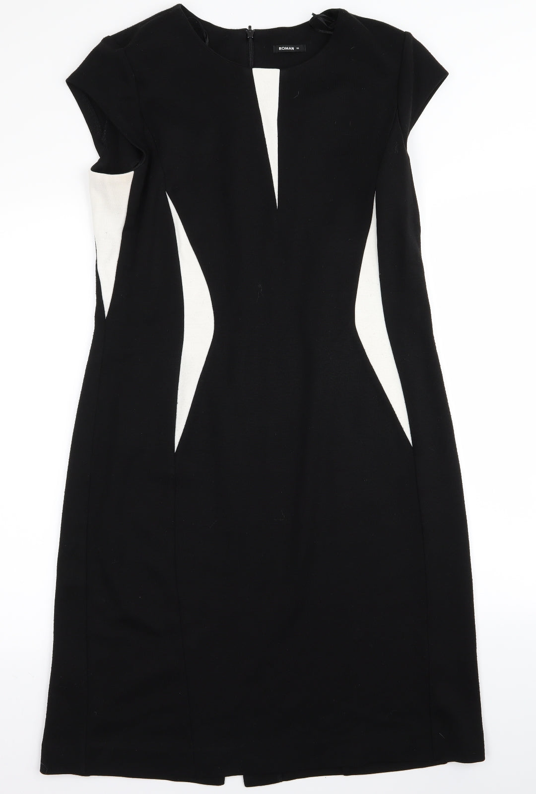 Roman Womens Black   Pencil Dress  Size 16
