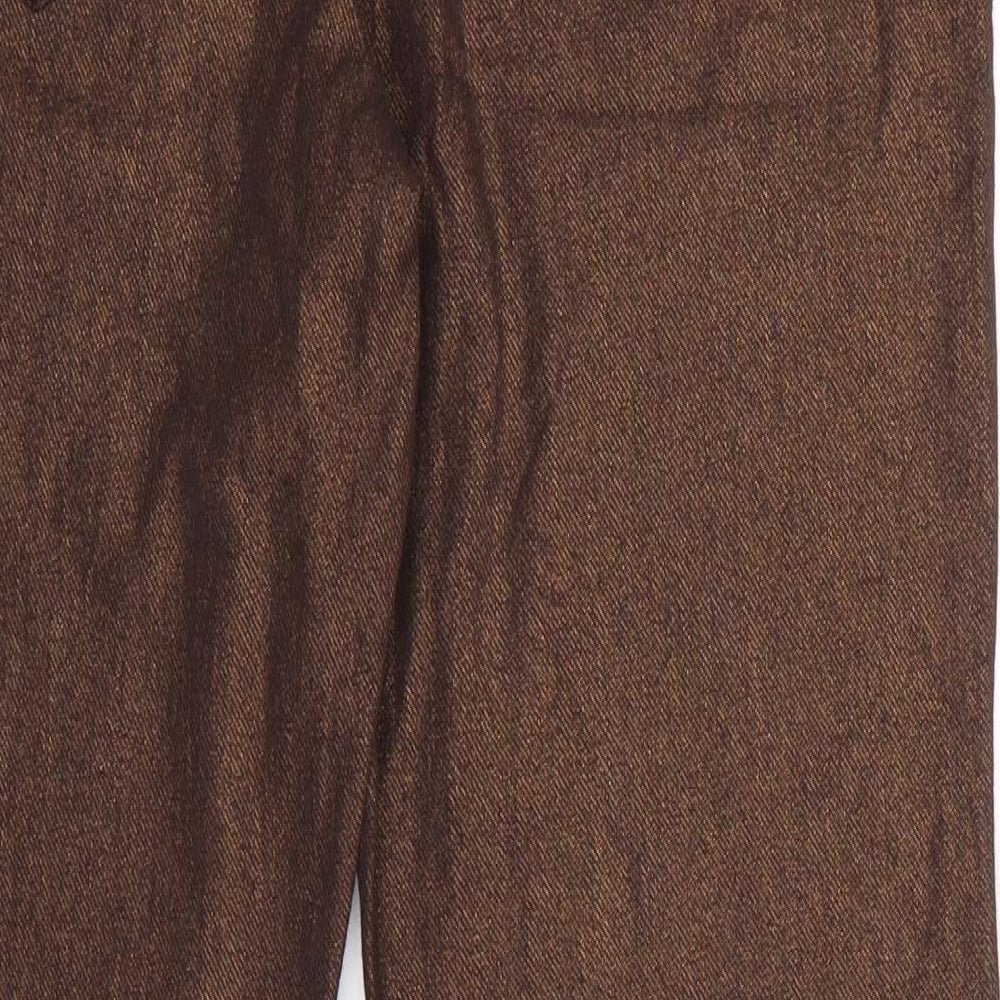 NEXT Womens Brown   Trousers  Size 18 L28 in