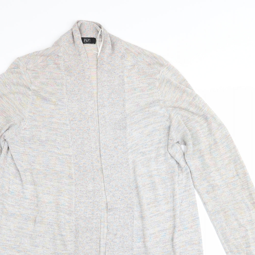 F&F Womens Grey   Cardigan Jumper Size 16