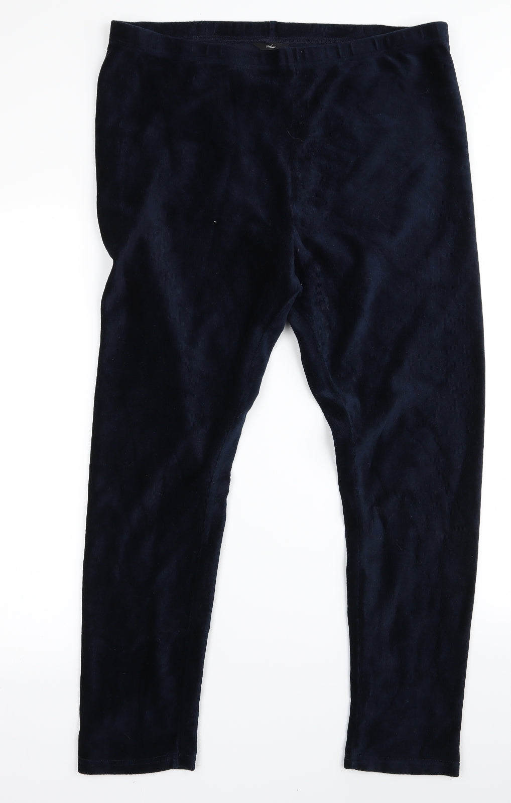 M&Co Womens Blue   Trousers  Size 20 L28 in
