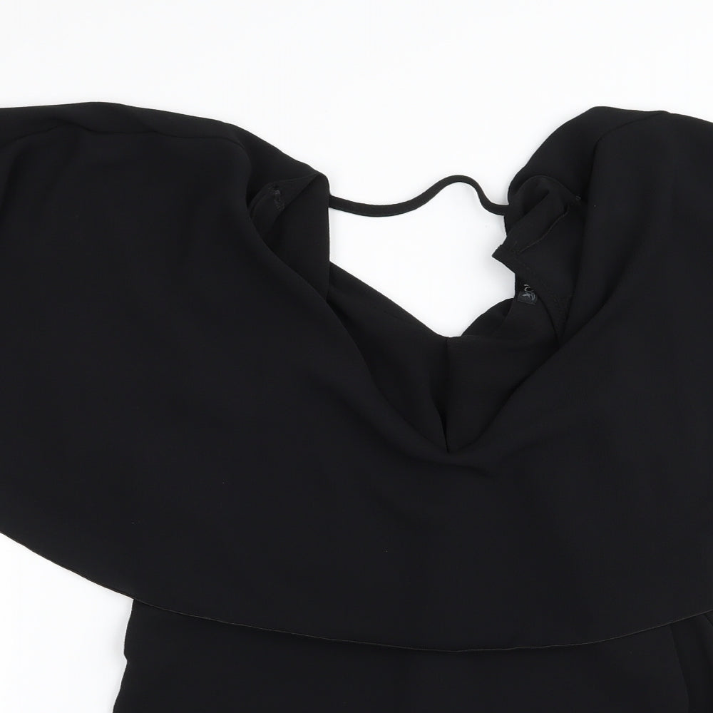 Quiz Womens Black   Basic T-Shirt Size 12