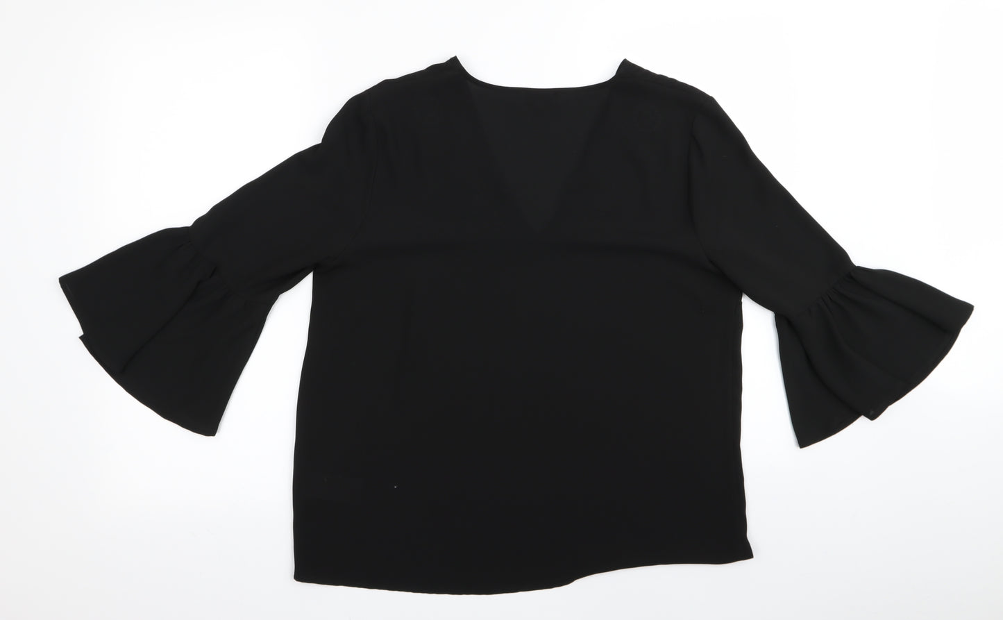Warehouse Womens Black   Basic Blouse Size 10