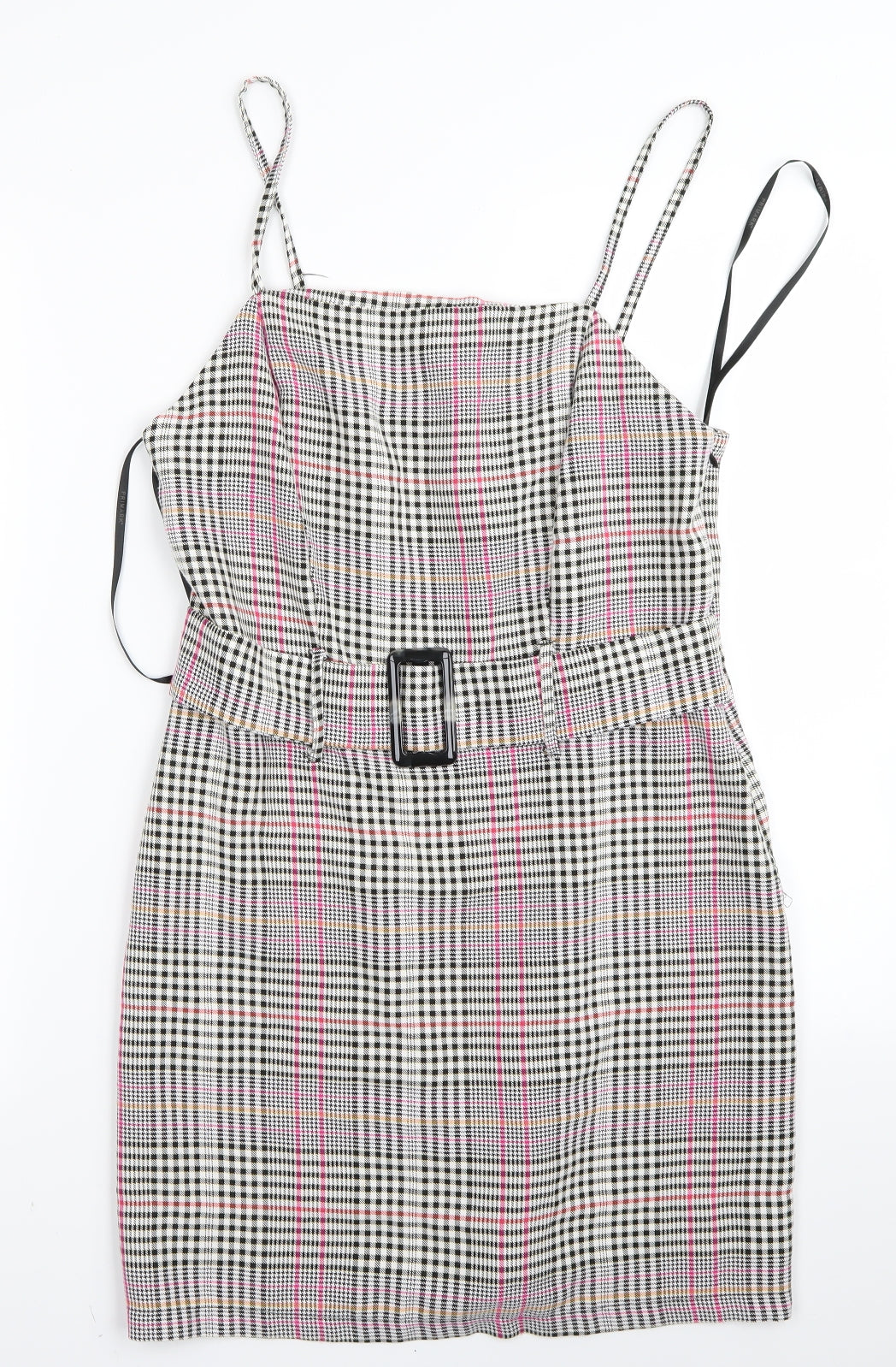 Primark Womens Multicoloured Check  A-Line  Size 12