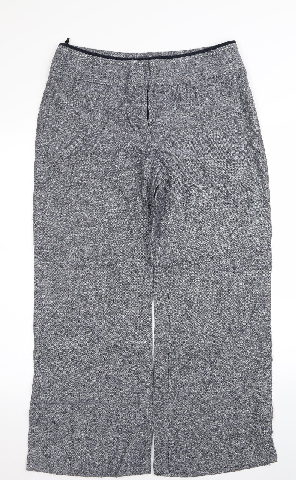 m&s Womens Grey   Trousers  Size 12 L26 in - bv