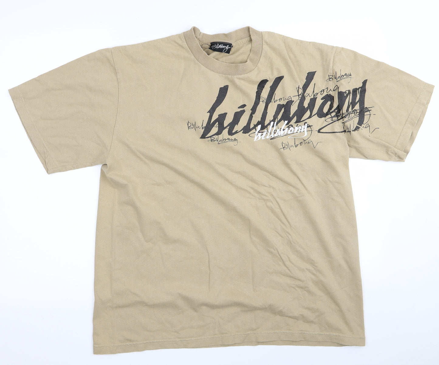 bilabong Mens Brown    T-Shirt Size L