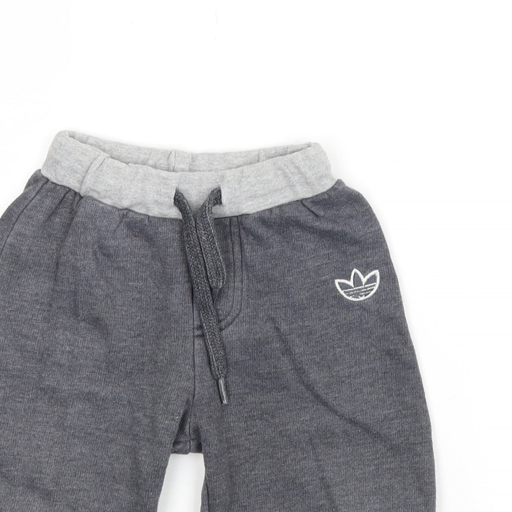 Addidas  Grey   Jogger Trousers Size 12-18 Months